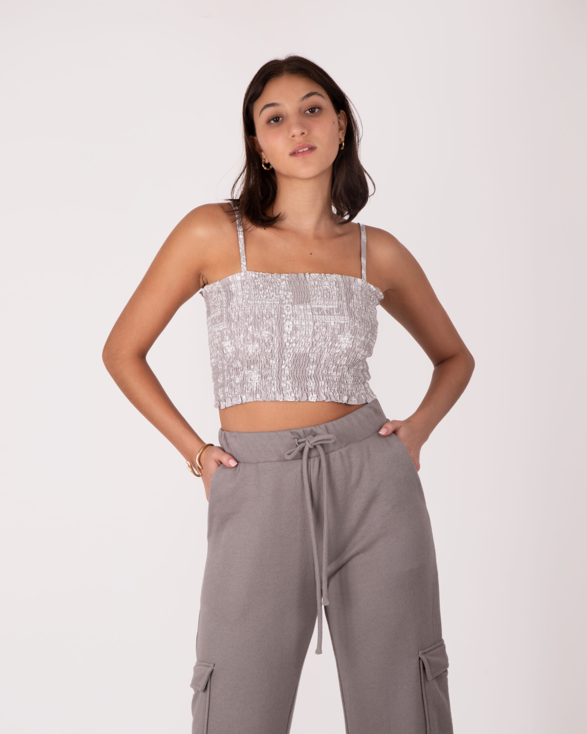 Top Color Stone Floral