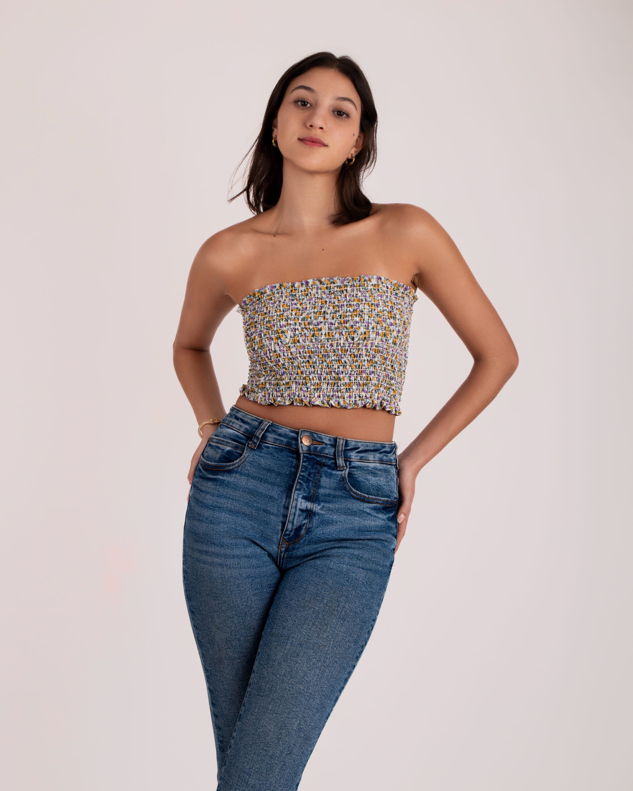 Croptop Smoking Color Multi